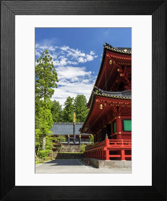 Framed Print : Main hall of Rinnoji Temple (UNESCO World Heritage Site), Nikko, Tochigi, Japan Framed Print : Main hall of Rinnoji Temple (UNESCO World Heritage Site), Nikko, Tochigi, Japan