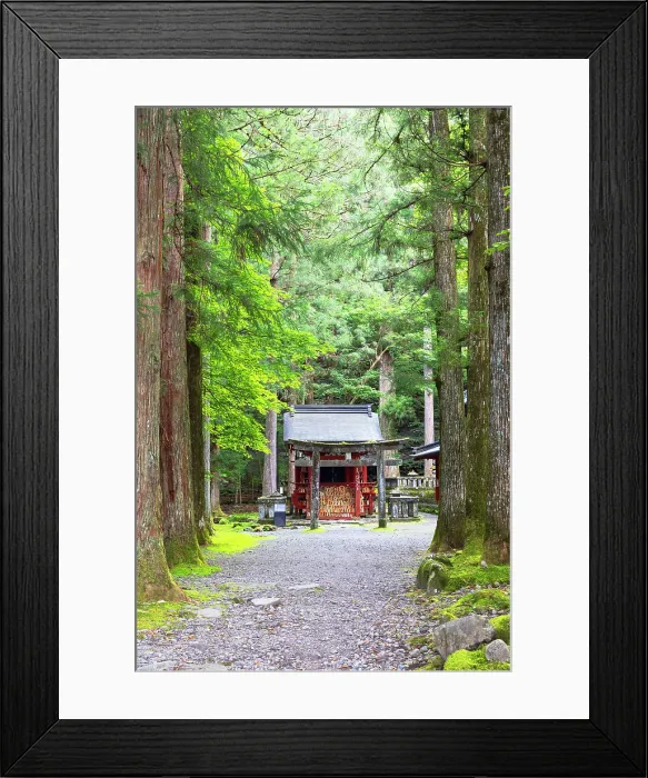 Framed Print : Kannon-do Temple Hall (Kyoshado) of Rinnoji Temple (UNESCO World Heritage Site), Nikko, Tochigi, Japan Framed Print : Kannon-do Temple Hall (Kyoshado) of Rinnoji Temple (UNESCO World Heritage Site), Nikko, Tochigi, Japan