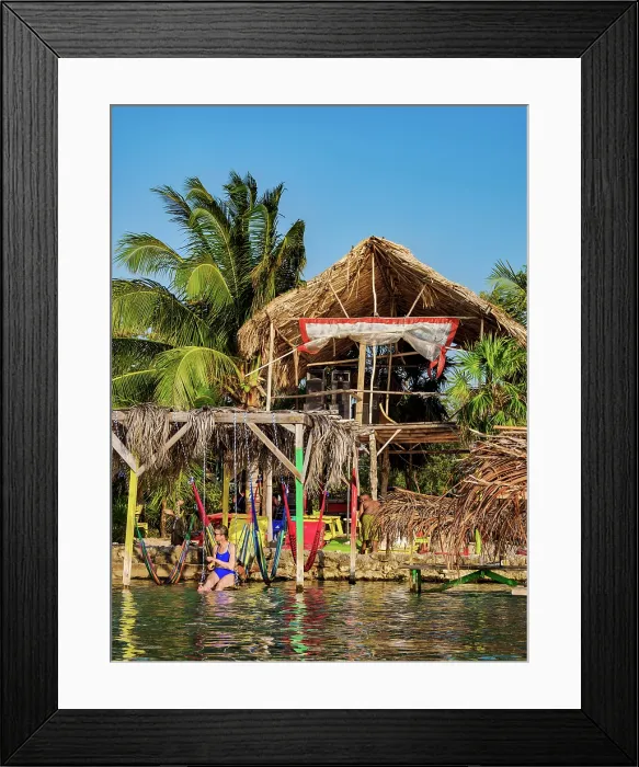 Framed Print : Swing Bar, Secret Beach, Ambergris Caye, Belize District, Belize Framed Print : Swing Bar, Secret Beach, Ambergris Caye, Belize District, Belize