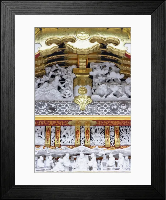 Framed Print : Karamon Gate in Toshogu Temple (UNESCO World Heritage Site), Nikko, Tochigi, Japan