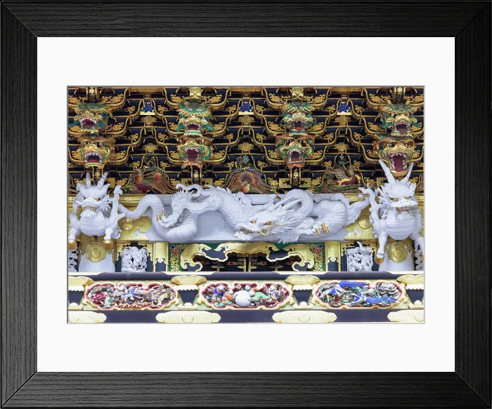 Framed Print : Yomeimon Gate in Toshogu Temple (UNESCO World Heritage Site), Nikko, Tochigi, Japan Framed Print : Yomeimon Gate in Toshogu Temple (UNESCO World Heritage Site), Nikko, Tochigi, Japan