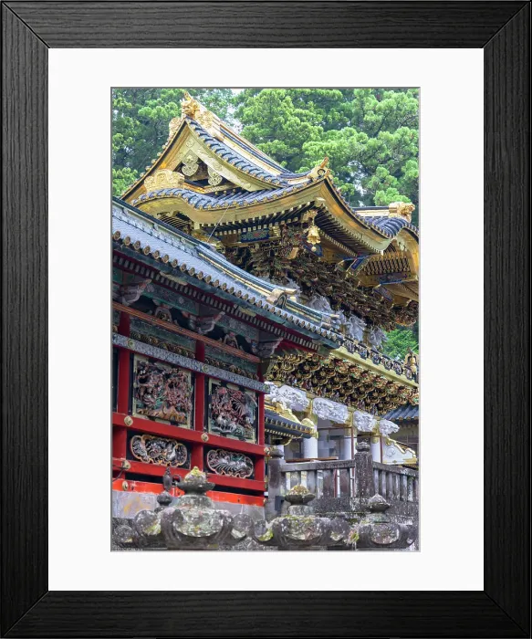 Framed Print : Yomeimon Gate in Toshogu Temple (UNESCO World Heritage Site), Nikko, Tochigi, Japan Framed Print : Yomeimon Gate in Toshogu Temple (UNESCO World Heritage Site), Nikko, Tochigi, Japan