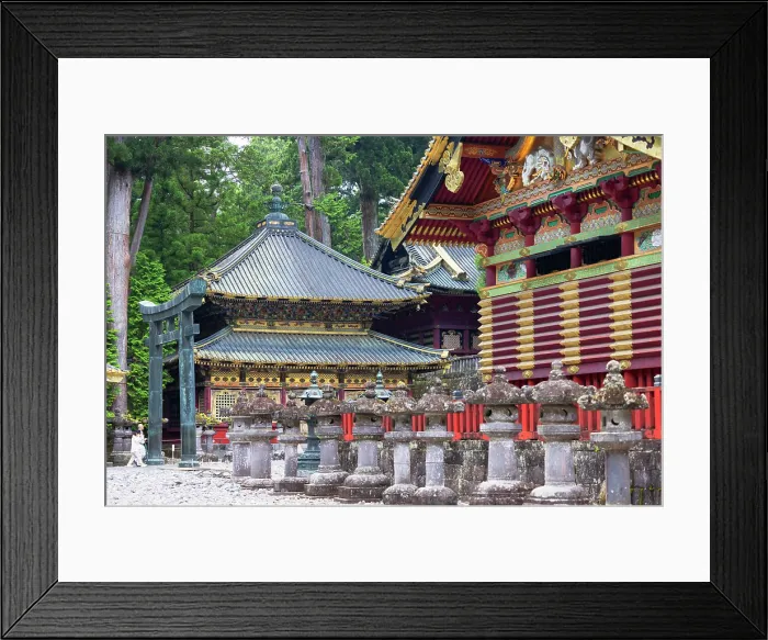 Framed Print : People at Toshogu Temple (UNESCO World Heritage Site), Nikko, Tochigi, Japan Framed Print : People at Toshogu Temple (UNESCO World Heritage Site), Nikko, Tochigi, Japan
