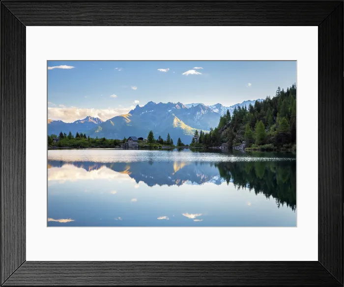 Framed Print : Aviolo lake in the Adamello park. Edolo, Brescia province, Italy Framed Print : Aviolo lake in the Adamello park. Edolo, Brescia province, Italy