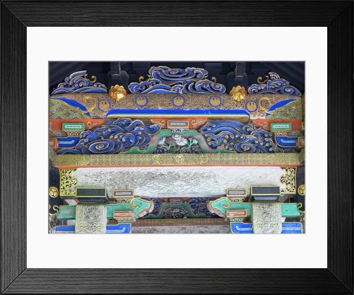 Framed Print : Detail of Purification Fountain of Mausoleum of Iemitsu at Rinnoji Temple (UNESCO World Heritage Site), Nikko, Tochigi, Japan Framed Print : Detail of Purification Fountain of Mausoleum of Iemitsu at Rinnoji Temple (UNESCO World Heritage Site), Nikko, Tochigi, Japan