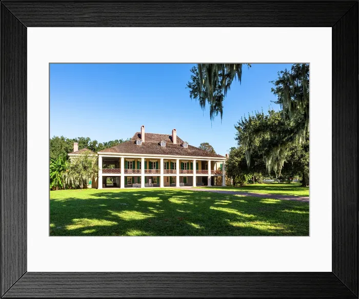 Framed Print : Destrehan Plantation, Louisiana, USA, North America