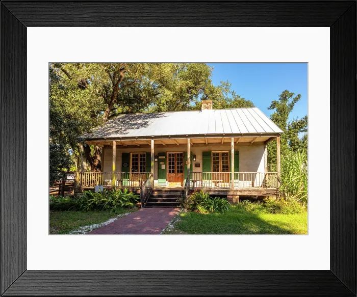 Framed Print : Destrehan Plantation, Louisiana, USA, North America