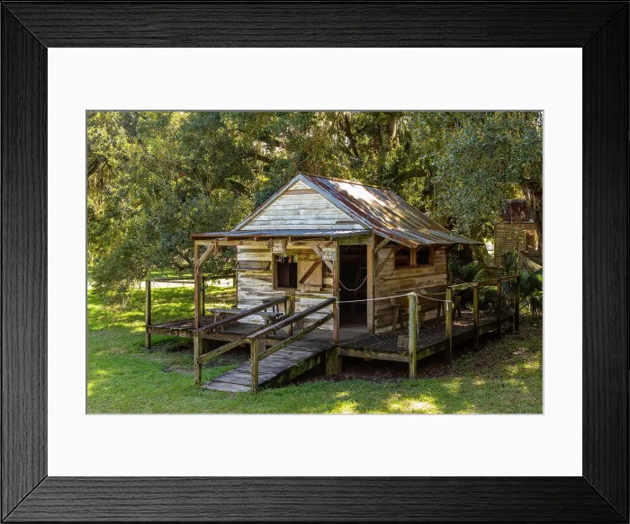 Framed Print : Destrehan Plantation, Louisiana, USA, North America