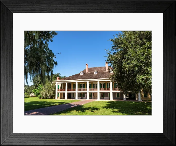 Framed Print : Destrehan Plantation, Louisiana, USA, North America