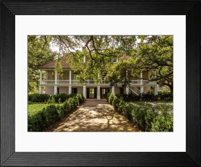 Framed Print : Destrehan Plantation, Louisiana, USA, North America