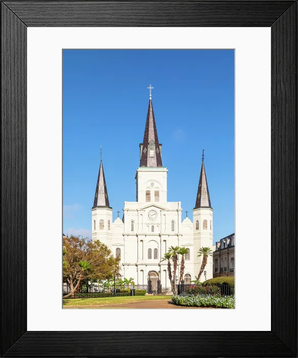 Framed Print : St. Louis Cathedral, New Orleans, Louisiana, USA, North America Framed Print : St. Louis Cathedral, New Orleans, Louisiana, USA, North America