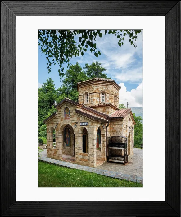 Framed Print : Church of Saint Petka, Lake Ohrid, Macedonia Framed Print : Church of Saint Petka, Lake Ohrid, Macedonia