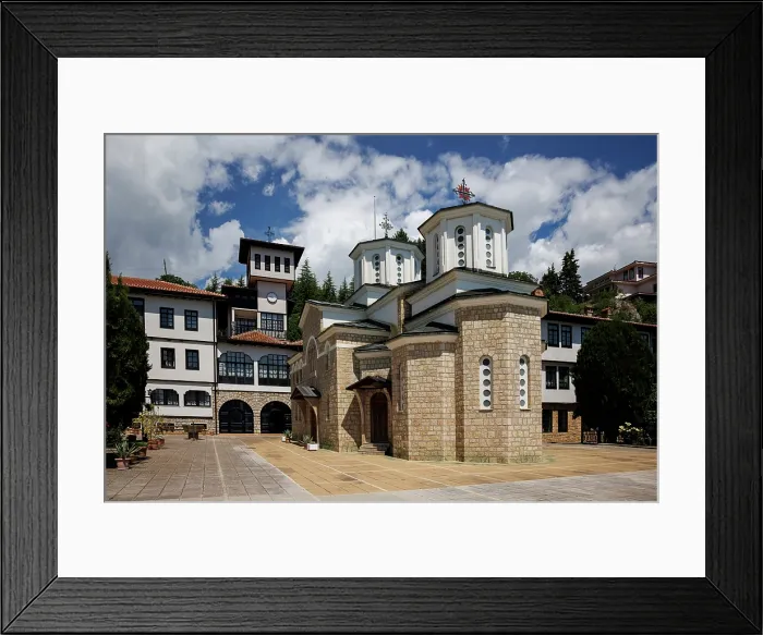 Framed Print : Kalista Monastery, Struga, North Macedonia Framed Print : Kalista Monastery, Struga, North Macedonia