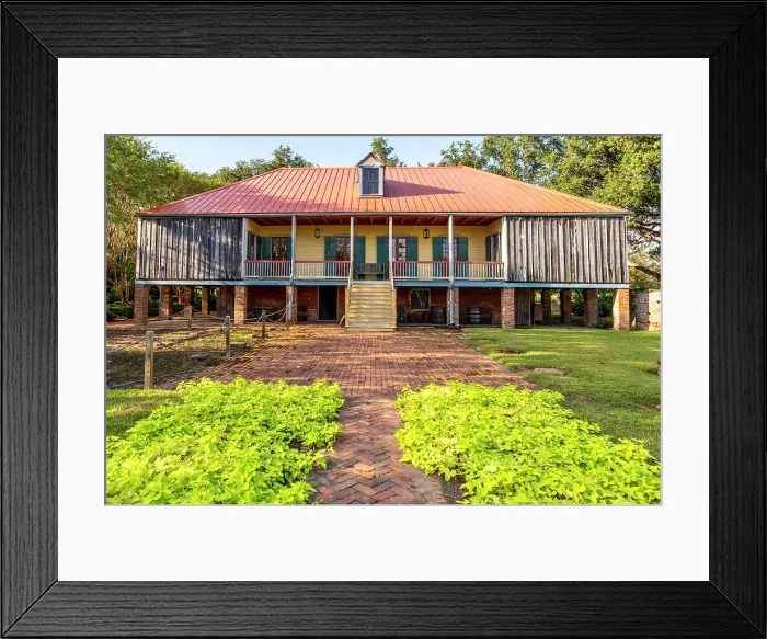 Framed Print : Laura Plantation; Louisiana, USA, North America Framed Print : Laura Plantation; Louisiana, USA, North America