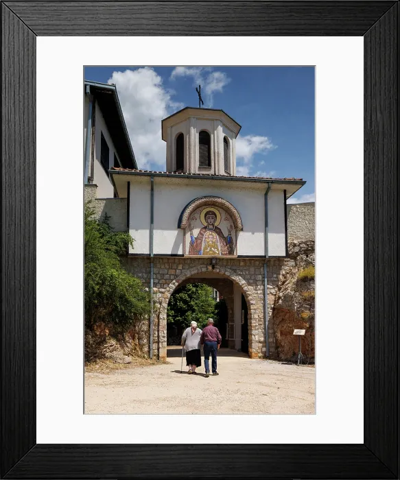 Framed Print : Kalista Monastery, Struga, North Macedonia Framed Print : Kalista Monastery, Struga, North Macedonia
