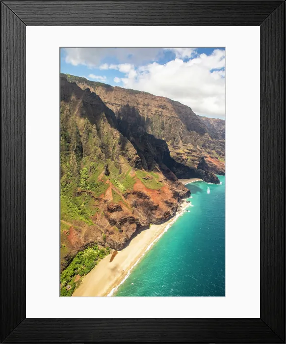 Framed Print : Na Pali Coast State Wilderness Park, Kauai, Hawaii, USA, North America Framed Print : Na Pali Coast State Wilderness Park, Kauai, Hawaii, USA, North America