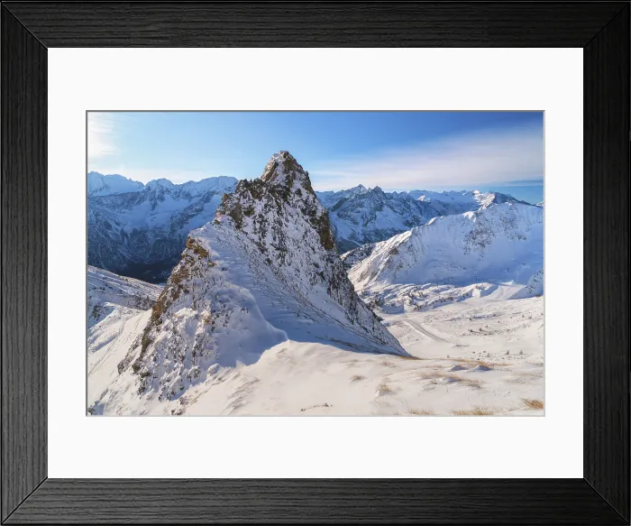 Framed Print : Landscape from italian alps, mountains near tonalepass in Brescia province, Lombardy, Italy Framed Print : Landscape from italian alps, mountains near tonalepass in Brescia province, Lombardy, Italy