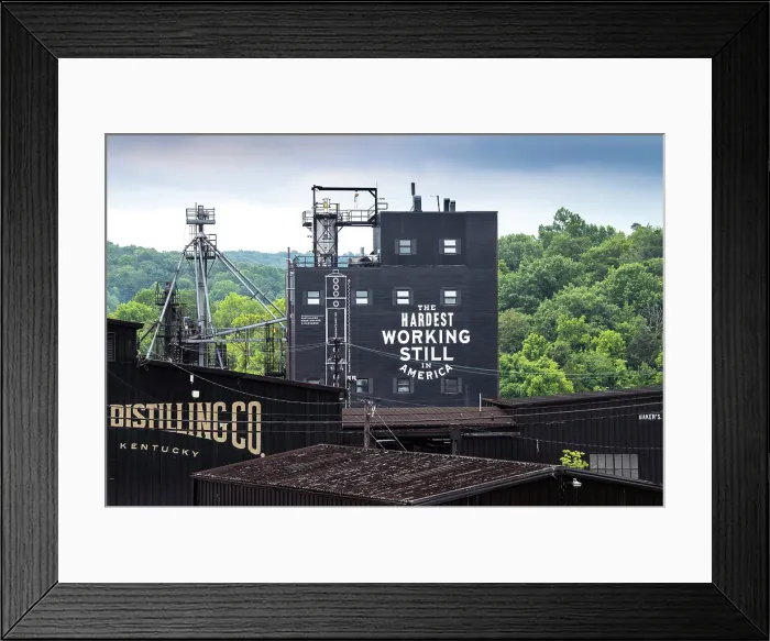 Framed Print : USA, Clermont, Kentucky, Blue Grass Region, Jim Beam Distillery, The Building Is Part Of The Jim Beam American Outpost, Also Known As the James B Framed Print : USA, Clermont, Kentucky, Blue Grass Region, Jim Beam Distillery, The Building Is Part Of The Jim Beam American Outpost, Also Known As the James B