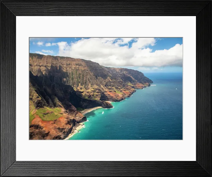 Framed Print : Na Pali Coast State Wilderness Park, Kauai, Hawaii, USA, North America Framed Print : Na Pali Coast State Wilderness Park, Kauai, Hawaii, USA, North America