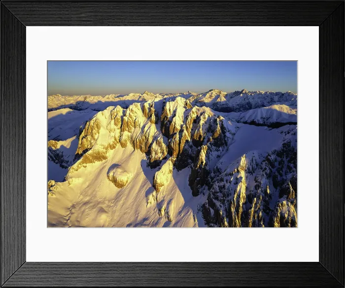 Framed Print : Landscape of Italian Alps in winter, Aerial view from Presolana group during a sunrise, Orobie alps in Bergamo province, Seriana valley in Italy Framed Print : Landscape of Italian Alps in winter, Aerial view from Presolana group during a sunrise, Orobie alps in Bergamo province, Seriana valley in Italy