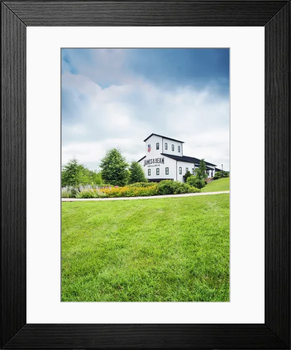 Framed Print : USA, Clermont, Kentucky, Blue Grass Region, Jim Beam Distillery, The Building Is Part Of The Jim Beam American Outpost, Also Known As the James B Framed Print : USA, Clermont, Kentucky, Blue Grass Region, Jim Beam Distillery, The Building Is Part Of The Jim Beam American Outpost, Also Known As the James B