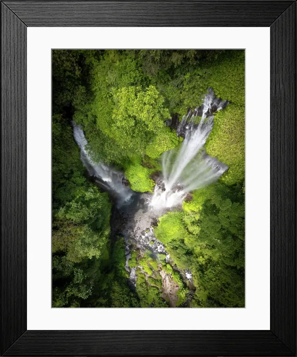 Framed Print : Sekumpul waterfall, Bali, Indonesia Framed Print : Sekumpul waterfall, Bali, Indonesia