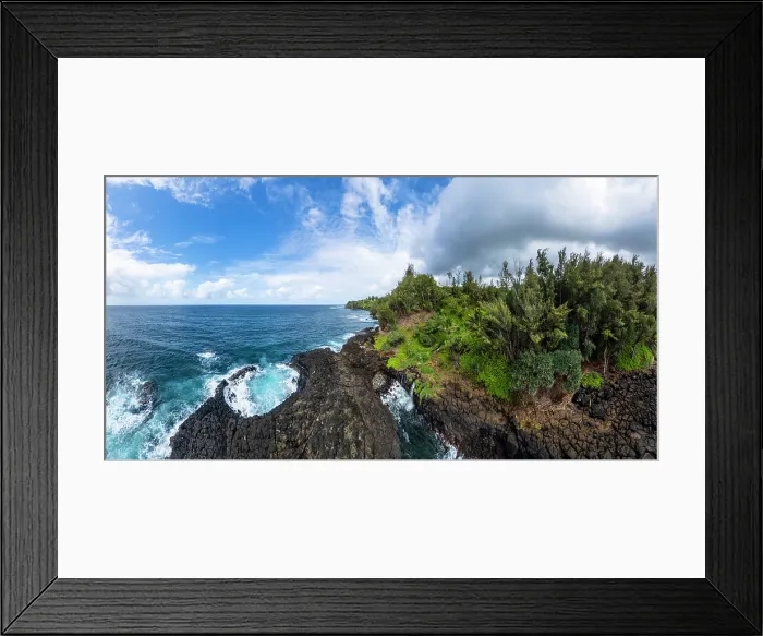 Framed Print : Queen's Bath, Kauai, Hawaii, USA, North America Framed Print : Queen's Bath, Kauai, Hawaii, USA, North America