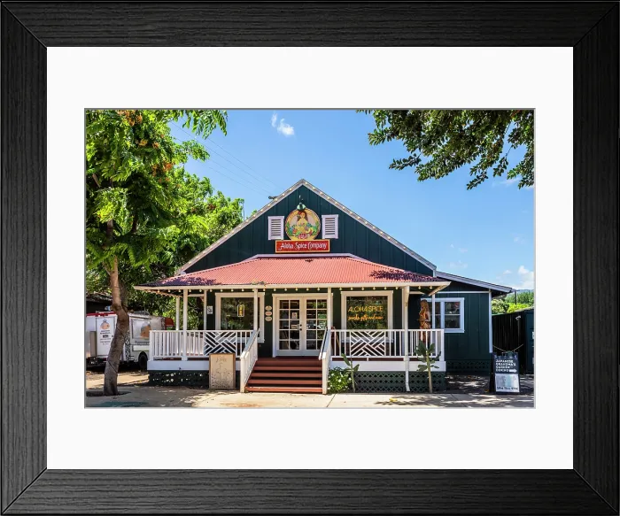 Framed Print : Hanapepe, Kauai, Hawaii, USA, North America Framed Print : Hanapepe, Kauai, Hawaii, USA, North America