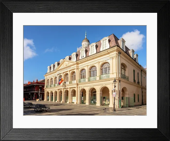 Framed Print : French Quarter, New Orleans, Louisiana, USA, North America Framed Print : French Quarter, New Orleans, Louisiana, USA, North America