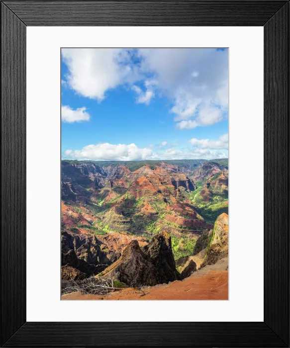 Framed Print : Waimea Canyon State Park, Kauai, Hawaii, USA, North America Framed Print : Waimea Canyon State Park, Kauai, Hawaii, USA, North America