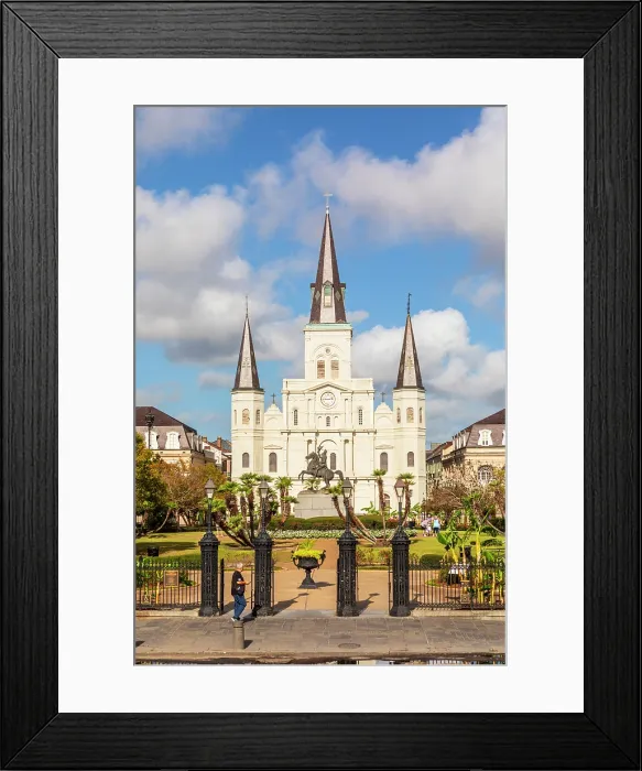Framed Print : St. Louis Cathedral, New Orleans, Louisiana, USA, North America Framed Print : St. Louis Cathedral, New Orleans, Louisiana, USA, North America
