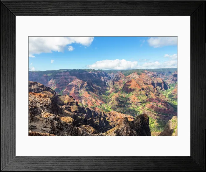 Framed Print : Waimea Canyon State Park, Kauai, Hawaii, USA, North America Framed Print : Waimea Canyon State Park, Kauai, Hawaii, USA, North America
