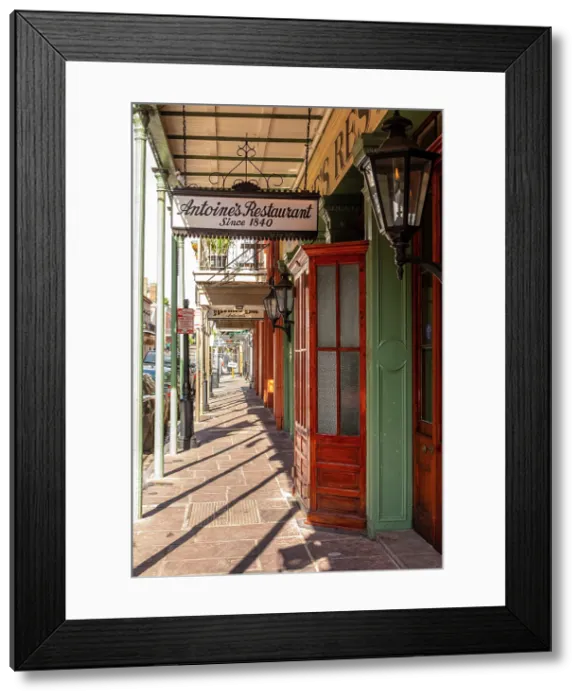 Framed Print : French Quarter, New Orleans, Louisiana, USA, North America Framed Print : French Quarter, New Orleans, Louisiana, USA, North America