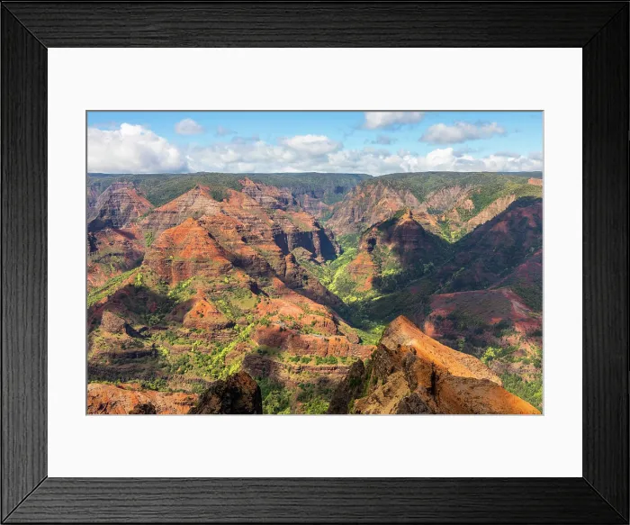 Framed Print : Waimea Canyon State Park, Kauai, Hawaii, USA, North America Framed Print : Waimea Canyon State Park, Kauai, Hawaii, USA, North America