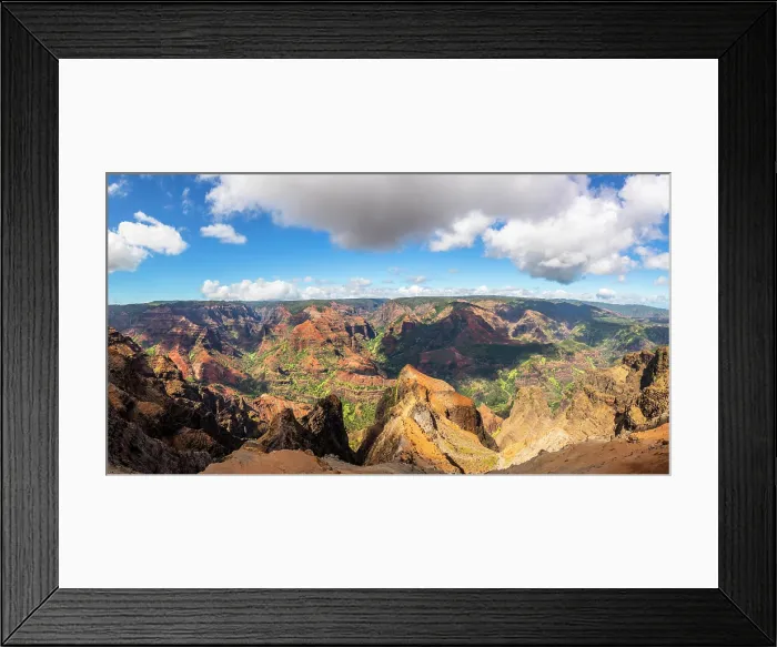 Framed Print : Waimea Canyon State Park, Kauai, Hawaii, USA, North America Framed Print : Waimea Canyon State Park, Kauai, Hawaii, USA, North America