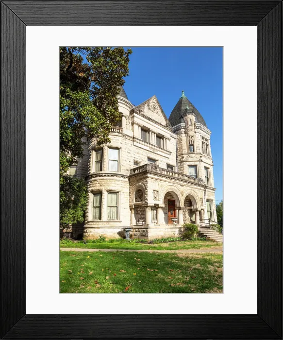 Framed Print : Historic Old Louisville Neighborhood, Louisville, Kentucky, USA, North America Framed Print : Historic Old Louisville Neighborhood, Louisville, Kentucky, USA, North America