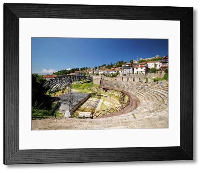 Framed Print : Amphitheatre, Ohrid, North Macedonia Framed Print : Amphitheatre, Ohrid, North Macedonia