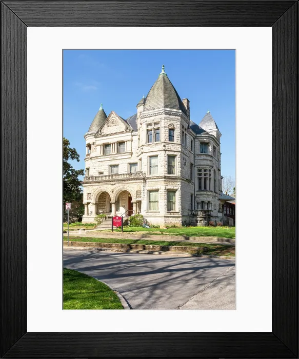 Framed Print : Historic Old Louisville Neighborhood, Louisville, Kentucky, USA, North America Framed Print : Historic Old Louisville Neighborhood, Louisville, Kentucky, USA, North America