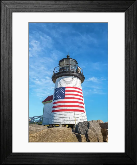 Framed Print : USA, Massachusetts, Nantucket, Nantucket Town, Brant Point, Brant Point Lighthouse Framed Print : USA, Massachusetts, Nantucket, Nantucket Town, Brant Point, Brant Point Lighthouse