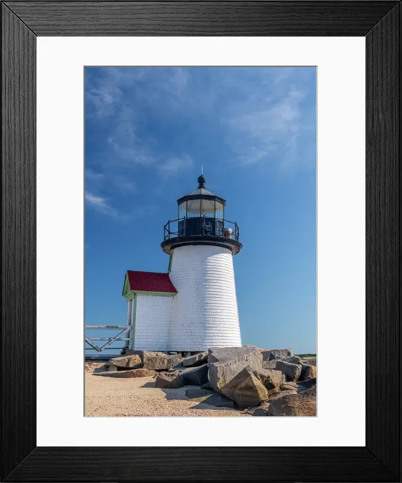 Framed Print : USA, Massachusetts, Nantucket, Nantucket Town, Brant Point, Brant Point Lighthouse Framed Print : USA, Massachusetts, Nantucket, Nantucket Town, Brant Point, Brant Point Lighthouse