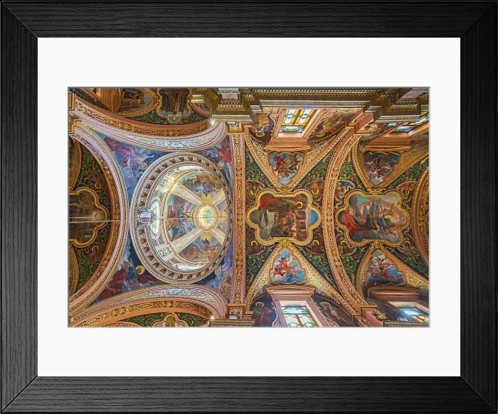 Framed Print : Church of Saint Pauls Shipwreck, Valletta, Malta Framed Print : Church of Saint Pauls Shipwreck, Valletta, Malta