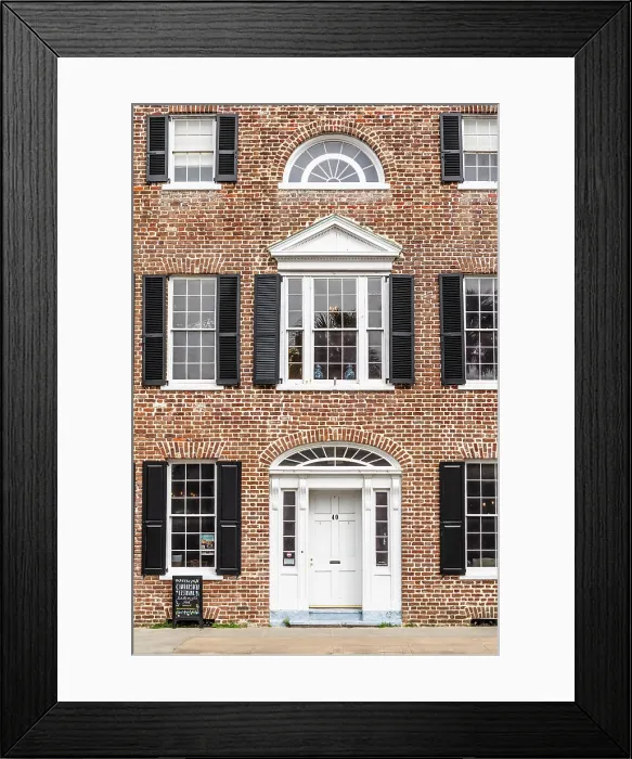 Framed Print : Missroon House, Charleston, South Carolina, USA, North America Framed Print : Missroon House, Charleston, South Carolina, USA, North America