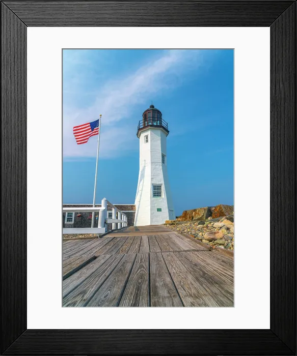 Framed Print : USA, Massachusetts, Scituate, Cedar Point, Scituate Lighthouse Framed Print : USA, Massachusetts, Scituate, Cedar Point, Scituate Lighthouse