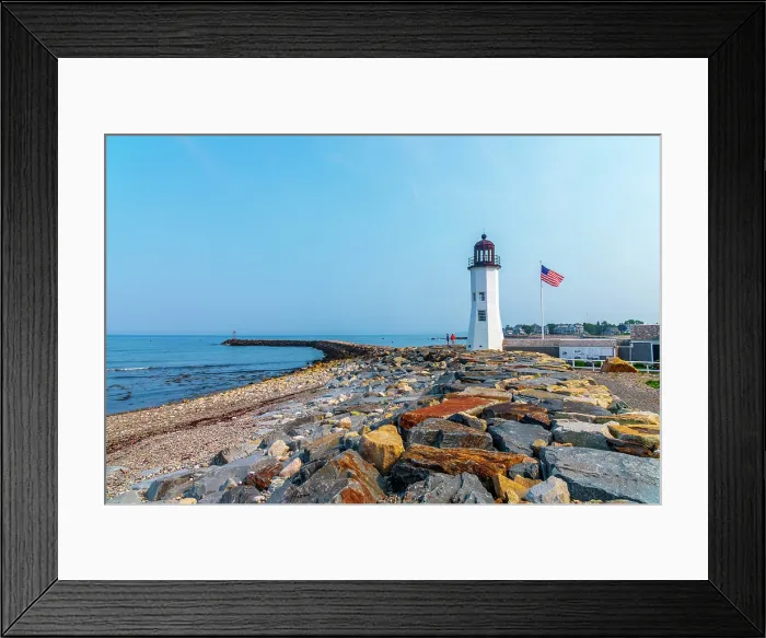 Framed Print : USA, Massachusetts, Scituate, Cedar Point, Scituate Lighthouse Framed Print : USA, Massachusetts, Scituate, Cedar Point, Scituate Lighthouse