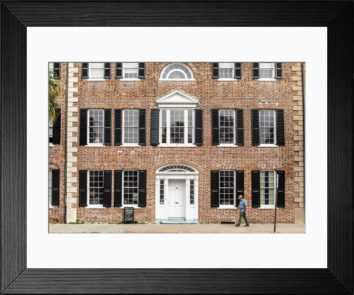 Framed Print : Missroon House, Charleston, South Carolina, USA, North America Framed Print : Missroon House, Charleston, South Carolina, USA, North America
