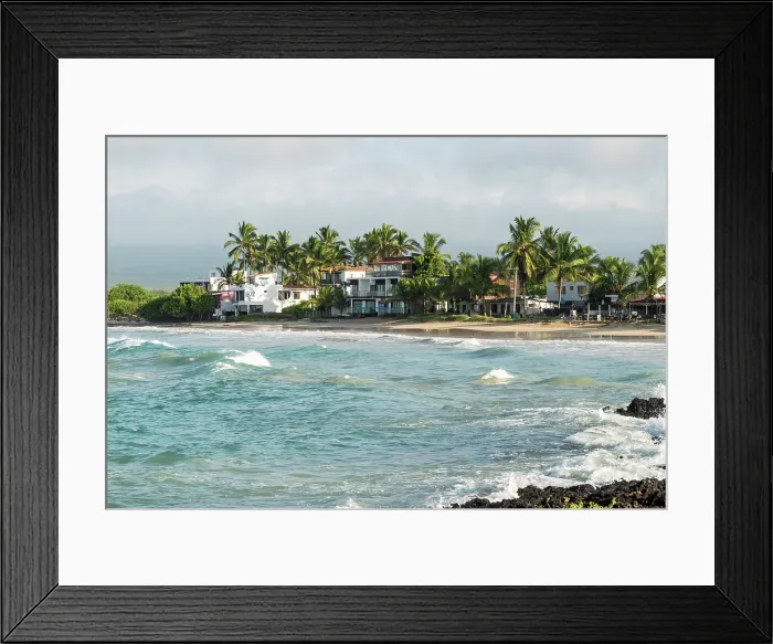 Framed Print : Puerto Villamil Beach, Isla Isabela, Galapagos Islands, Ecuador Framed Print : Puerto Villamil Beach, Isla Isabela, Galapagos Islands, Ecuador
