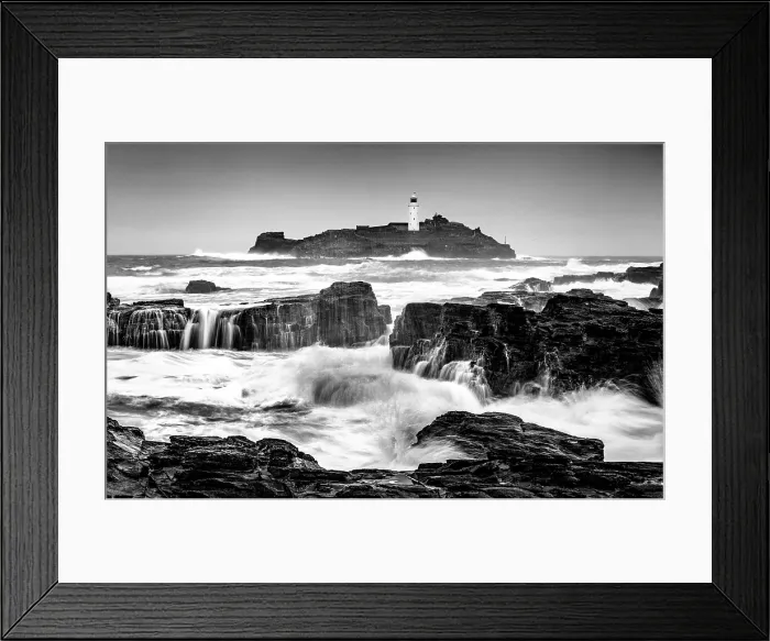 Framed Print : Godrevy Lighthouse, Godrevy Island, hear Hayle, Cornwall, England Framed Print : Godrevy Lighthouse, Godrevy Island, hear Hayle, Cornwall, England