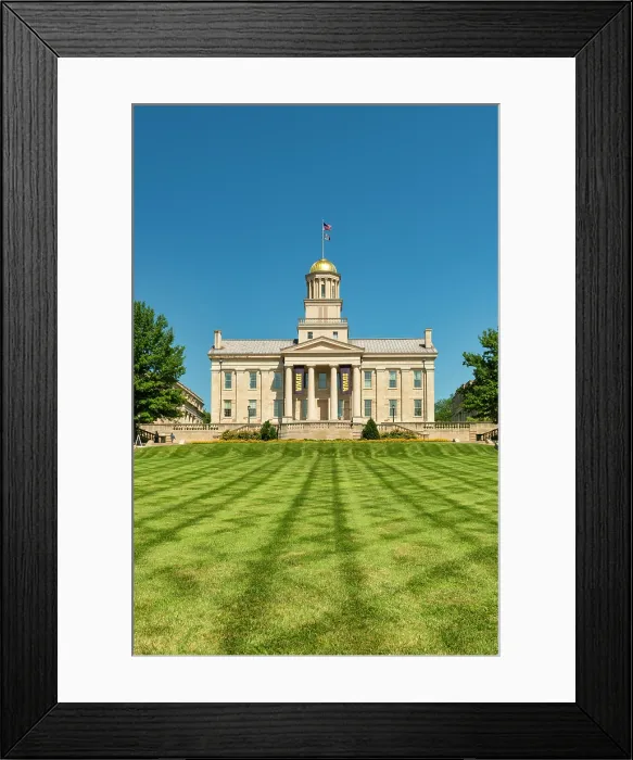 Framed Print : University of Iowa, Iowa City, Iowa, USA