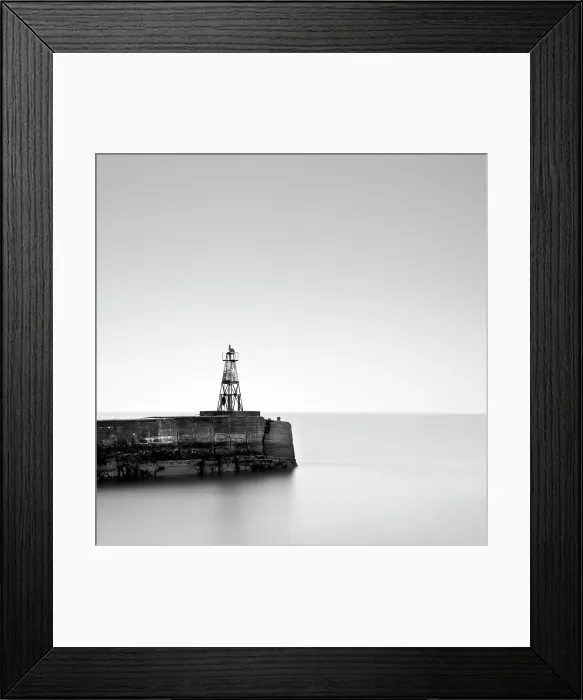 Framed Print : Long exposure image, Amble harbour, Northumberland, England Framed Print : Long exposure image, Amble harbour, Northumberland, England