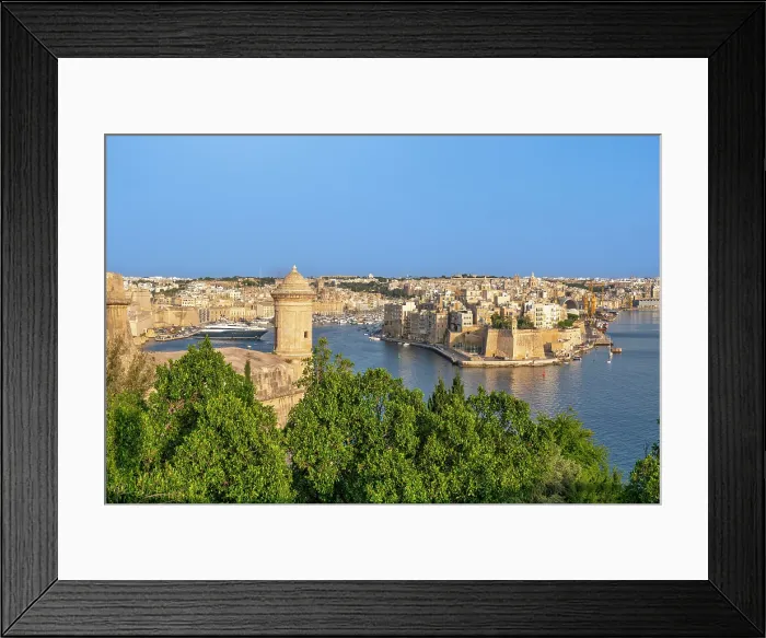 Framed Print : Senglea (L-Isla) - one of the Three Cities, Harbour View, Senglea, Valletta, Malta Framed Print : Senglea (L-Isla) - one of the Three Cities, Harbour View, Senglea, Valletta, Malta